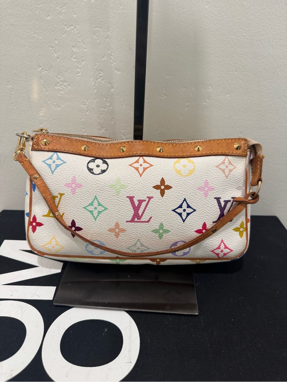 Louis Vuitton x Takashi Murakami Monogram Multicolore Pochette Accessories